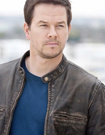 THE ITALIAN JOB MARK WAHLBERG BROWN JACKET