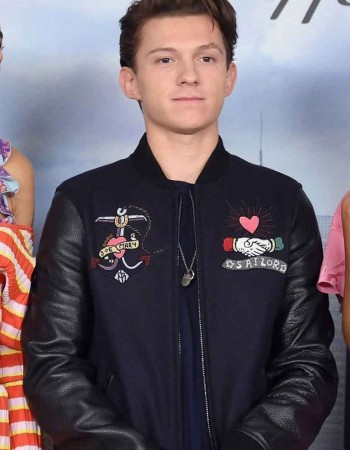 NYC PHOTOCALL FASHION TOM HOLLAND JACKET