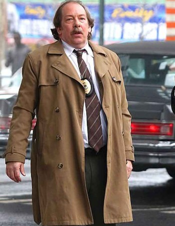 JOKER BILL CAMP (DETECTIVE GARRITY) BROWN COTTON COAT