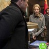ANNA LUKE EVANS (ALEX TCHENKOV) BLACK TRENCH COAT
