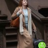 THE WOMAN IN THE WINDOW AMY ADAMS (ANNA FOX) BROWN WOOL COAT