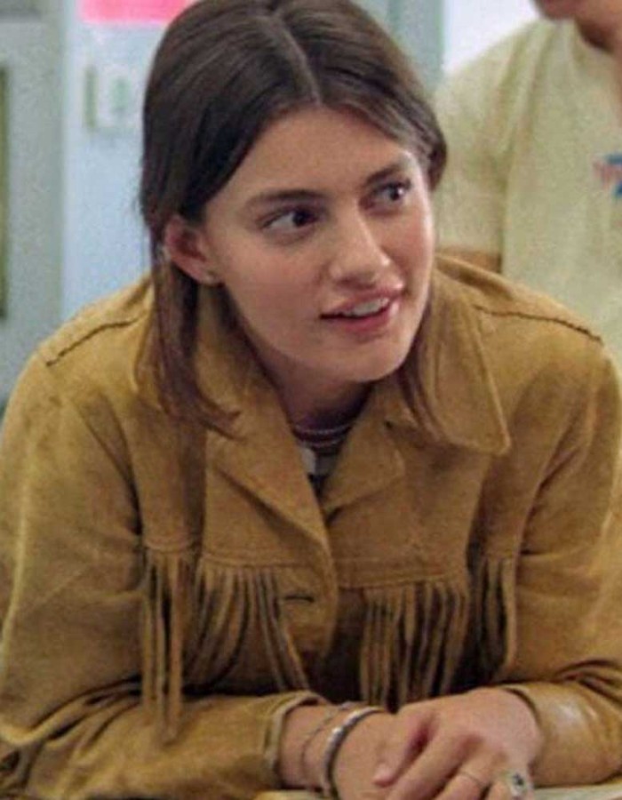 BOOKSMART DIANA SILVERS BROWN JACKET