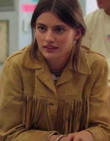BOOKSMART DIANA SILVERS BROWN JACKET