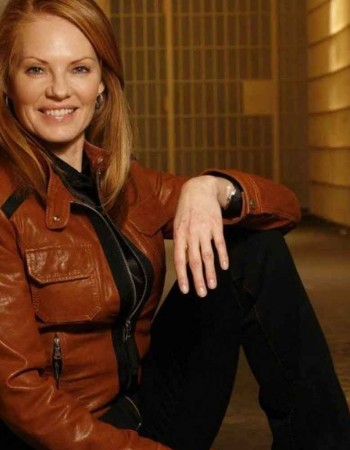 CSI MARG HELGENBERGER BROWN JACKET