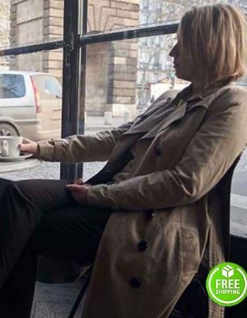LUPIN LUDIVINE SAGNIER (CLAIRE) COTTON TRENCH COAT