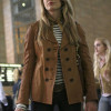 GOSSIP GIRL BLAKE LIVELY BROWN JACKET