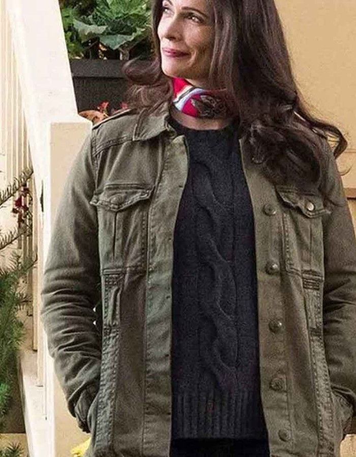 SUPERMAN AND LOIS ELIZABETH TULLOCH (LOIS LANE) COTTON JACKET