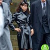 THE BATMAN 2022 ZOE KRAVITZ (SELINA KYLE) BLACK LEATHER COAT