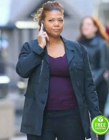THE EQUALIZER 2021 QUEEN LATIFAH (ROBYN MCCALL) BLACK COAT