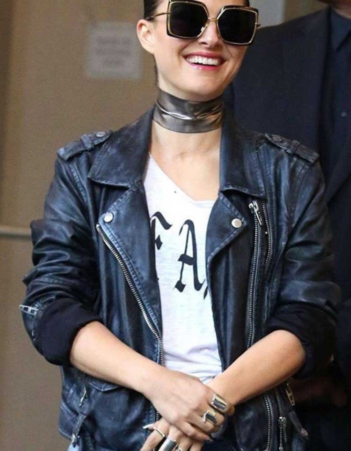 VOX LUX CELESTE BLACK LEATHER JACKET
