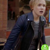 AMERICAN HORROR STORY ALISON PILL (IVY MAYFAIR-RICHARDS) BLACK LEATHER JACKET