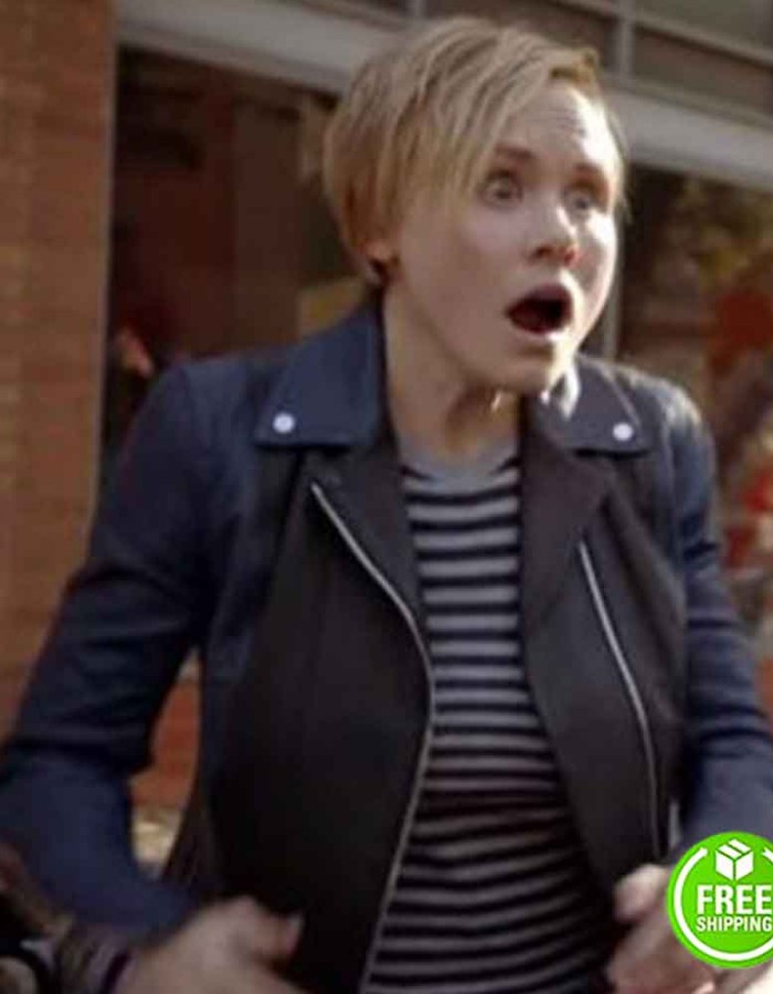 AMERICAN HORROR STORY ALISON PILL (IVY MAYFAIR-RICHARDS) BLACK LEATHER JACKET