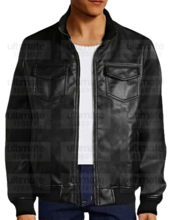 Brooklyn Nine-nine Andy Samberg (Jake Peralta) Black Leather Jacket
