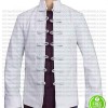 The Matrix Reloaded Collin Chou White Costume Jacket