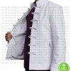 The Matrix Reloaded Collin Chou White Costume Jacket