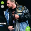 Vintage WWE Triple H Denim Leather Jacket