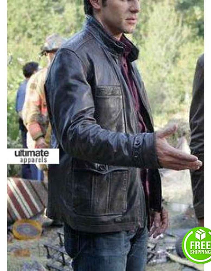 Grimm Nick Burkhardt (David Giuntoli) Black Jacket