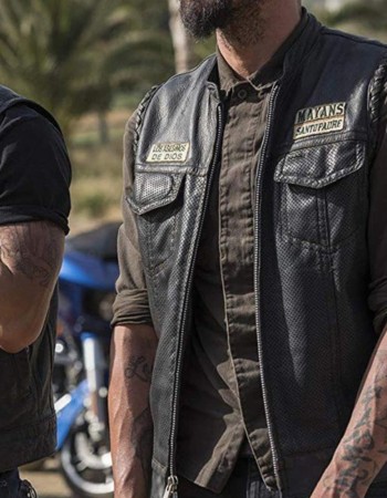 Angel Reyes Mayans M.C. Leather Vest