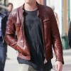 Nicholas Hoult Mad Max Brown Leather Jacket