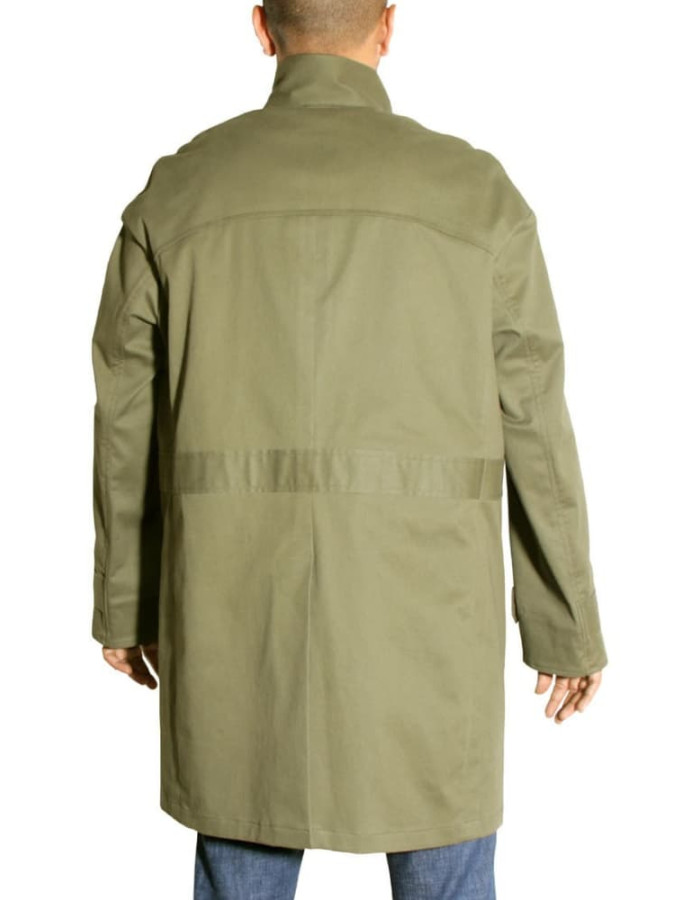Spider-verse Peter B Parker Green Long Jacket