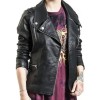 Stranger Things 4 Hellfire Club Black Biker Leather Jacket