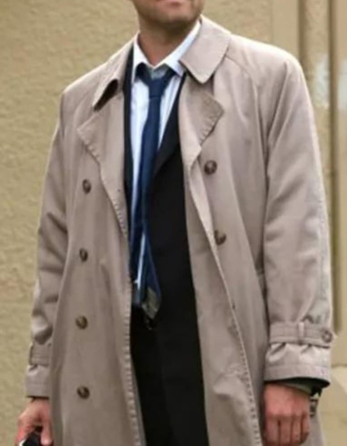 Castiel Supernatural Misha Collins Trench Coat