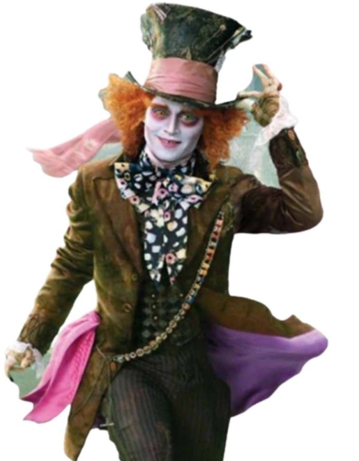 Alice in Wonderland Johnny Depp Mad Hatter Coat