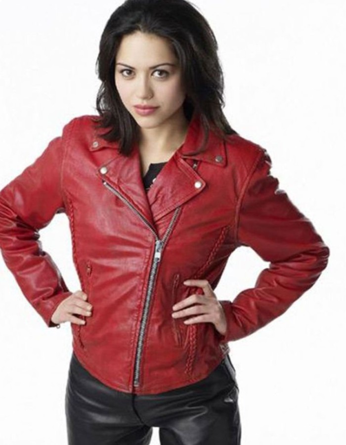 Ben 10 Alien Swarm Alyssa Diaz (Elena Validus) Leather Jacket