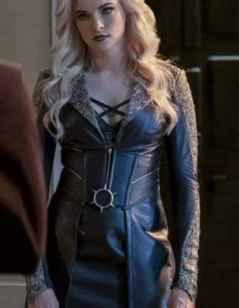 Flash S3 Danielle Panabaker (Caitlin Snow) Leather Coat