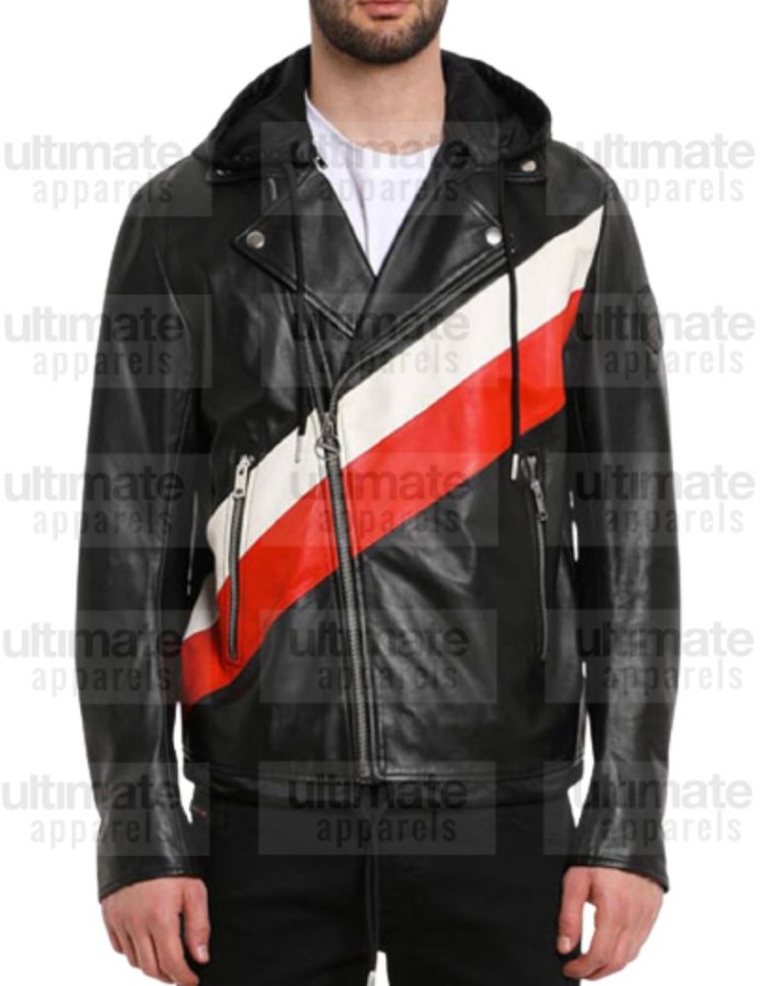 13 Reasons Why SO4 Ross Butler (Zach Dempsey) Leather Jacket