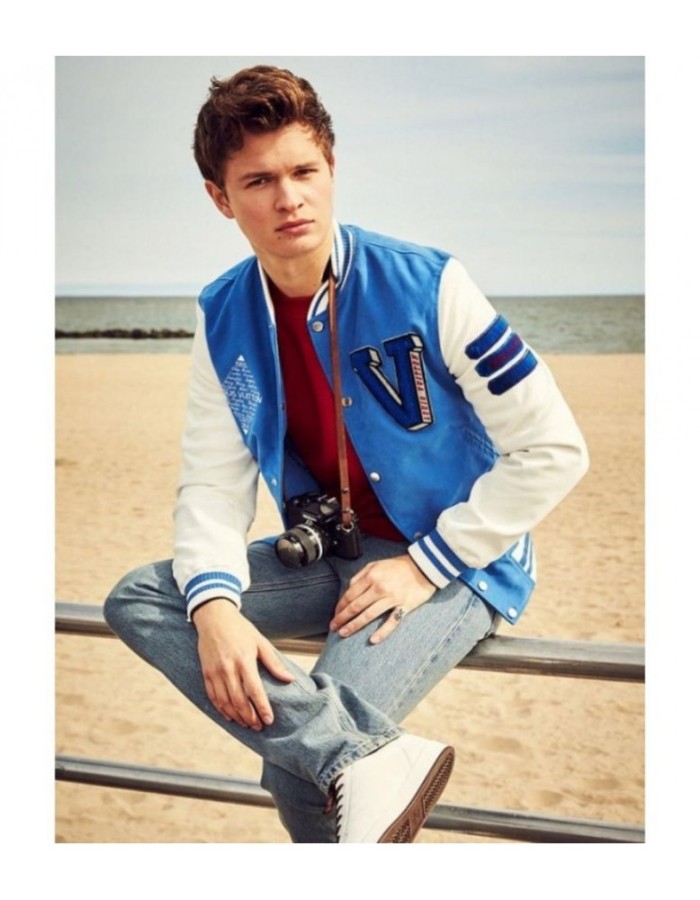 Baby Driver Ansel Elgort (Baby) Fleece Jacket