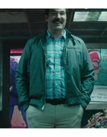Deadpool 2 Rob Delaney (Peter) Satin Jacket