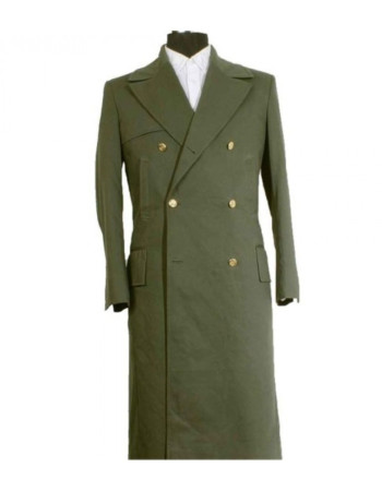 Doctor Who Matt Smith (Eleventh Doctor) Green Cotton Coat