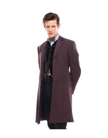 Doctor Who Matt Smith The Doctor Maroon Coat