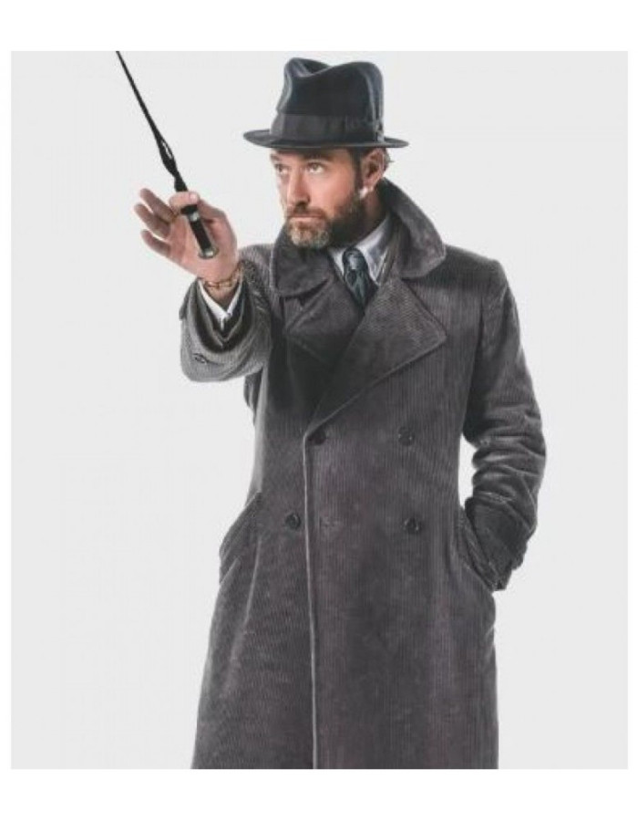 Fantastic Beasts 2 Jude Law (Albus Dumbledore) Corduroy Coat