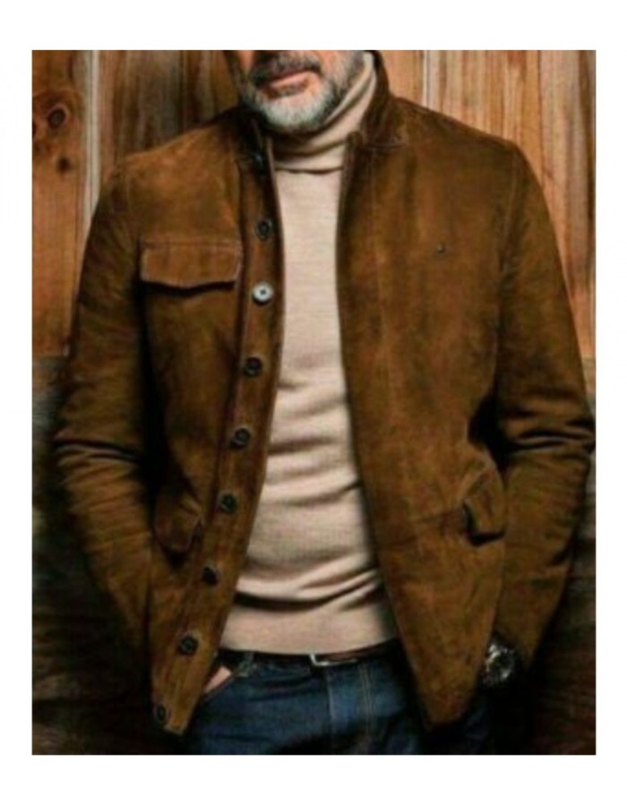 Walking Dead Jeffrey Dean Morgan (Negan) Brown Jacket