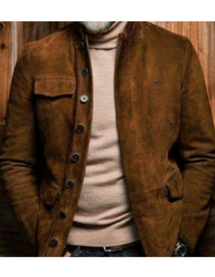 Walking Dead Jeffrey Dean Morgan (Negan) Brown Jacket