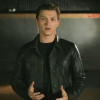 Uncharted 2022 Tom Holland (Nathan Drake) Black Leather Jacket
