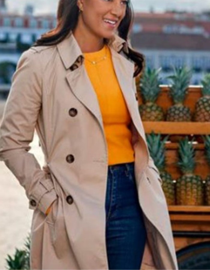 A Pinch of Portugal 2023 Heather Hemmens (Anna) Wool Coat