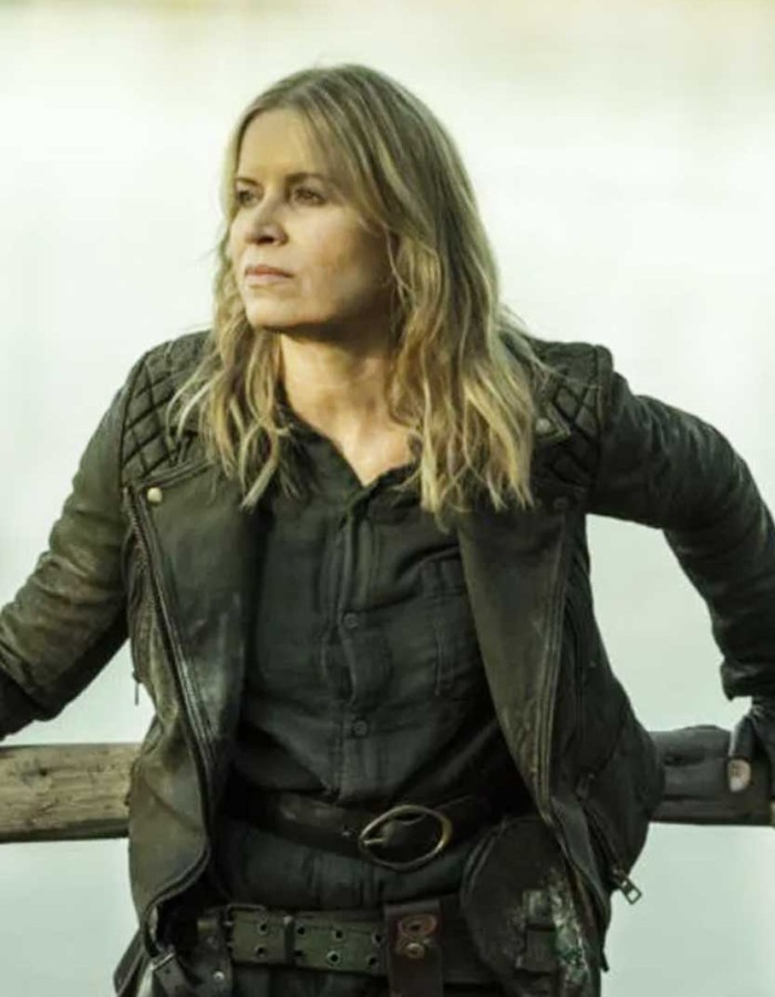 Fear the Walking Dead 2023 Kim Dickens (Madison Clark) Leather Jacket