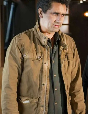 Fear the Walking Dead Cliff Curtis (Travis Manawa) Brown Cotton Jacket