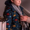 Ginny & Georgia S02 Diesel La Torraca (Austin Miller) Dinosaur Parachute Jacket
