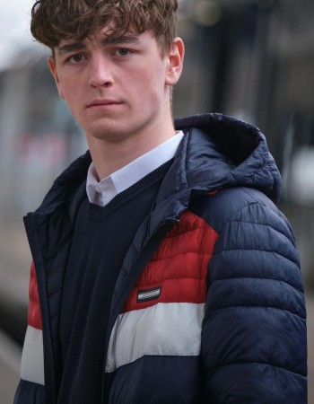 Happy Valley S3 Rhys Connah (Ryan Cawood) Puffer Parachute Jacket