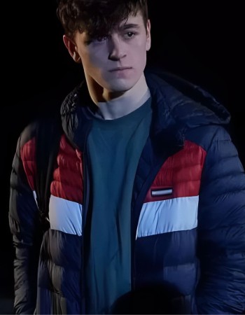 Happy Valley S3 Rhys Connah (Ryan Cawood) Puffer Parachute Jacket