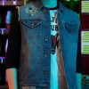 Our Universe Stranger Things Joseph Quinn (Eddie Munson) Denim Vest