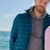 A Pinch Of Portugal 2023 Luke Mitchell (Russ) Blue Puffer Jacket