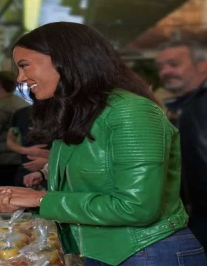 A Pinch of Portugal 2023 Heather Hemmens (Anna) Leather Jacket