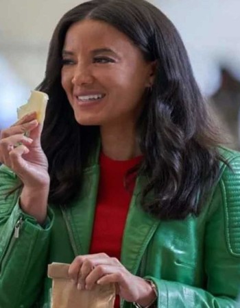 A Pinch of Portugal 2023 Heather Hemmens (Anna) Leather Jacket