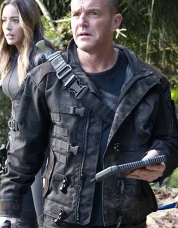 Agents Of Shield S07 Clark Gregg (Phil Coulson) Black Jacket