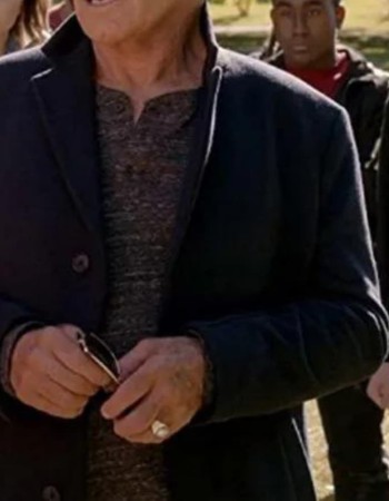 Cobra Kai John Kreese Trench Coat